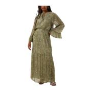 Groene Maxi Jurk Donston Ibana , Green , Dames