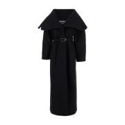 Zwarte Caruso Jas Jacquemus , Black , Dames