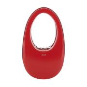 Rode Gloss Mini Swipe Tas Coperni , Red , Dames