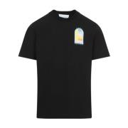 Zwarte T-shirts Polos Aw24 Casablanca , Black , Heren