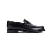 Zwarte Loafer Schoenen Elegante Stijl Church's , Black , Heren