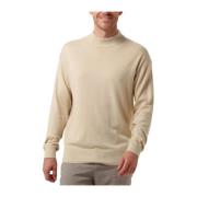 Relaxed Fit Mock Neck Sweater Scotch & Soda , Beige , Heren