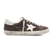 Bruine Klassieke Sneakers voor Mannen Golden Goose , Brown , Heren