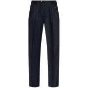 Blauwe Stijlvolle Broek Etro , Blue , Heren