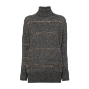 Fietser Gebreid Brunello Cucinelli , Gray , Dames