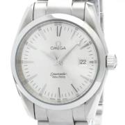 Pre-owned Stainless Steel watches Omega Vintage , White , Dames