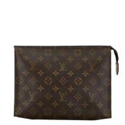 Pre-owned Leather louis-vuitton-bags Louis Vuitton Vintage , Brown , D...