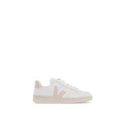 Leren Sneaker met V Monogram Veja , White , Heren