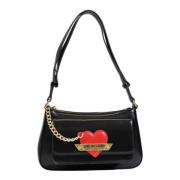 Dames Tas Herfst/Winter Collectie Love Moschino , Black , Dames