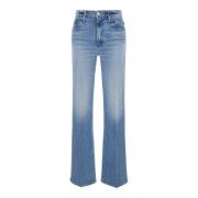 Kick It Jeans Mother , Blue , Dames