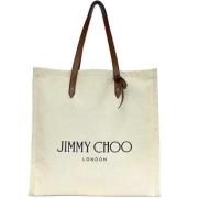 Pre-owned Fabric totes Jimmy Choo Pre-owned , Beige , Dames