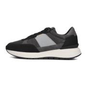 Heren Mesh Sneakers Jace Runn Hugo Boss , Gray , Heren