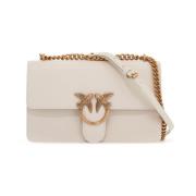 Klassieke Love Bag One Handtas Pinko , White , Dames