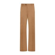 Kameel Chino Broek Nude & Neutrals Alexander McQueen , Brown , Heren