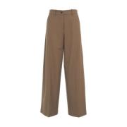 Beige Carrot Slim Broek Aw24 Nine In The Morning , Beige , Dames