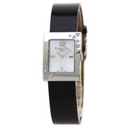 Pre-owned Stainless Steel watches Dior Vintage , White , Dames