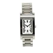 Pre-owned Stainless Steel watches Bvlgari Vintage , White , Dames