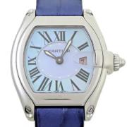 Pre-owned Stainless Steel watches Cartier Vintage , White , Heren