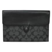 Pre-owned Fabric clutches Coach Pre-owned , Black , Dames