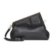 Stijlvolle Tassen Collectie Fendi , Black , Dames