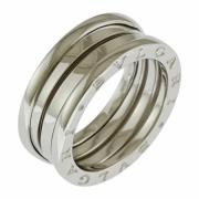 Pre-owned White Gold rings Bvlgari Vintage , Gray , Dames