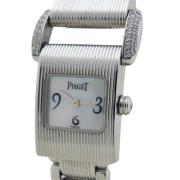 Pre-owned Stainless Steel watches Piaget Pre-owned , White , Dames