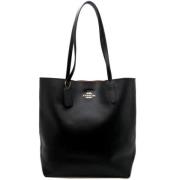 Pre-owned Leather totes Coach Pre-owned , Black , Dames