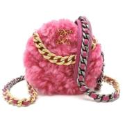 Pre-owned Leather chanel-bags Chanel Vintage , Pink , Dames