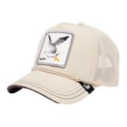 Beige Gaviota Meal Ticket Trucker Cap Goorin Bros , Beige , Heren