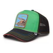 Krokodil Truckerpet Groen Goorin Bros , Multicolor , Heren