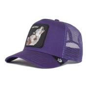 Eenzame Wolf Trucker Pet Paars Goorin Bros , Purple , Heren