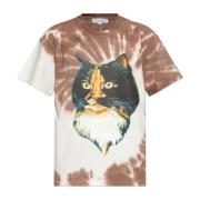 T-shirt met print JW Anderson , Brown , Dames