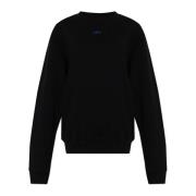 Sweatshirt met logo Off White , Black , Dames