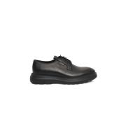 Leren Derby Casual Schoenen Cerruti 1881 , Black , Heren