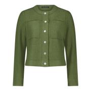 Casual Blazer Jacket met Zakken Betty Barclay , Green , Dames