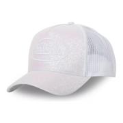 Witte Glitter Trucker Cap VON Dutch , White , Heren