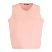 Tanktop met Vintage Borduursel Balmain , Pink , Dames