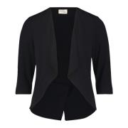 Elegante Jerseyjasje 3/4 Mouw vera mont , Black , Dames