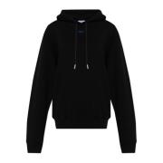 Sweatshirt met logo Off White , Black , Dames