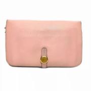 Pre-owned Canvas wallets Hermès Vintage , Pink , Dames