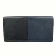 Pre-owned Canvas wallets Hermès Vintage , Blue , Dames