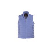 Iridescent Down Vest Moorer , Blue , Heren