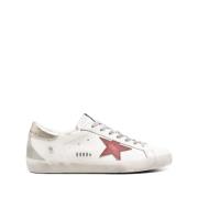 Witte Super Star Sneakers Golden Goose , White , Heren