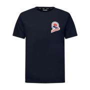 Korte Mouw T-shirt Invicta , Blue , Heren