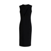 Elegante Jurken voor Vrouwen Versace , Black , Dames