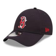 Red Sox Team Logo Pet New Era , Blue , Heren