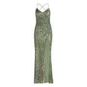 Elegante Avondjurk vera mont , Green , Dames