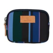 Gestreepte Blauwe Unisex Pouch Gallo , Multicolor , Unisex