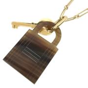 Pre-owned Metal hermes-jewelry Hermès Vintage , Brown , Dames