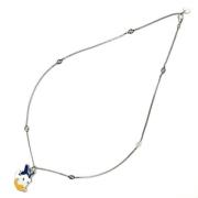 Pre-owned Metal necklaces Gucci Vintage , Gray , Dames